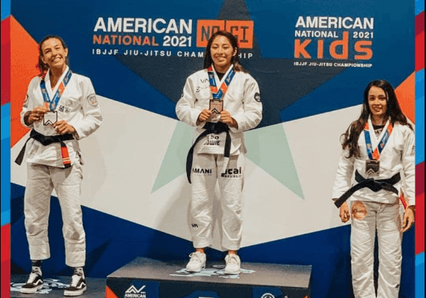 Jessa Khan championne cambodgienne de jiu jitsu 