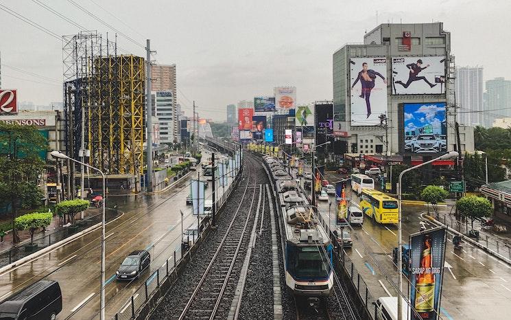 Une ville aux Philippines