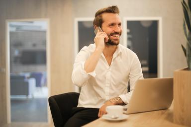 Un entrepreneur à l'étranger