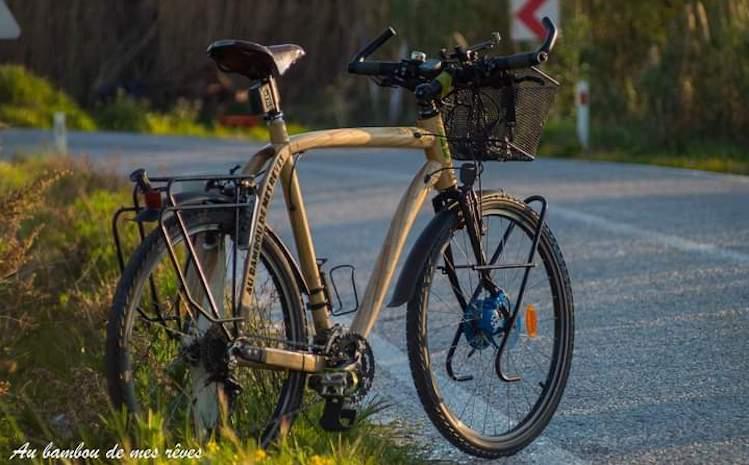 soben velo en bambou made in Cambodia créé par un Nantais