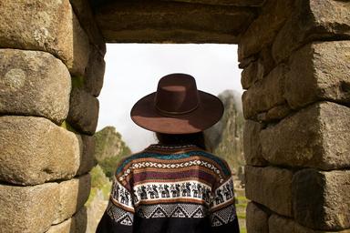 Un touriste au Pérou