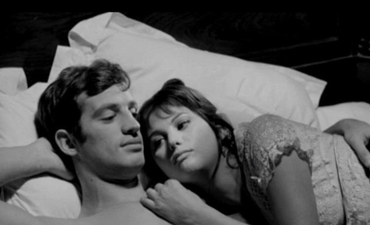 Belmondo dans le film la viaccia