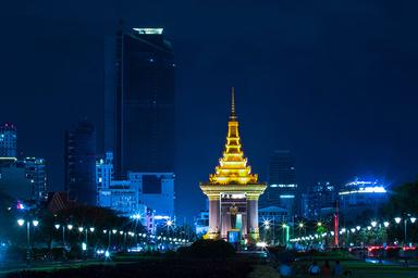 Stone Meng-Eang phom penh by night