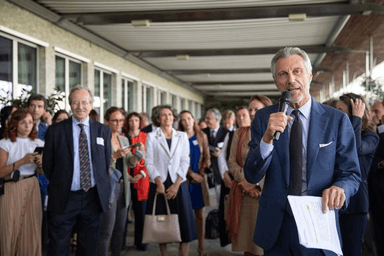 Denis Delespaul, président de la CCI France Italie