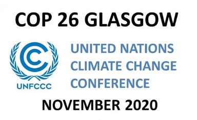 Affiche de la COP26 Glasgow