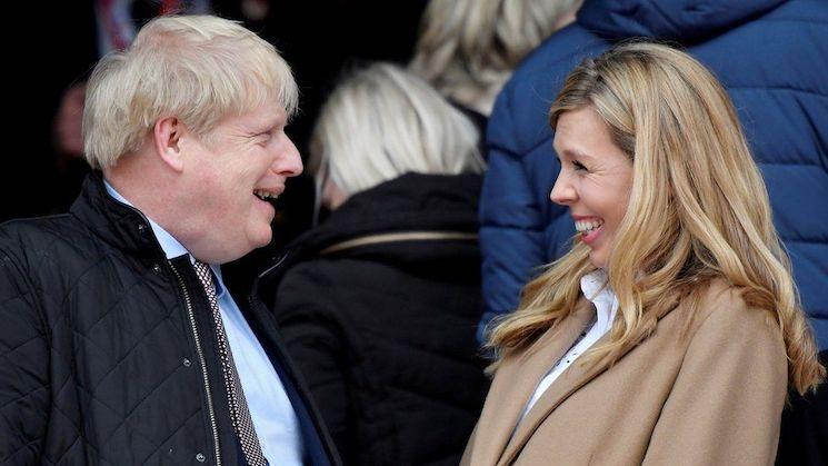 Carrie et Boris Johnson 