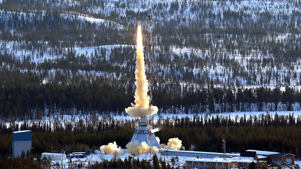 Esrange Kiruna fusée lancement espace