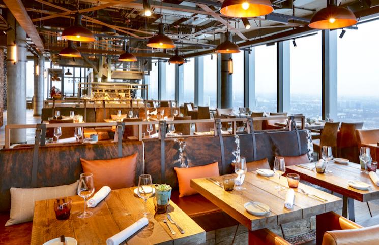 Le Bokan restaurant à Londres au sommet du Novotel