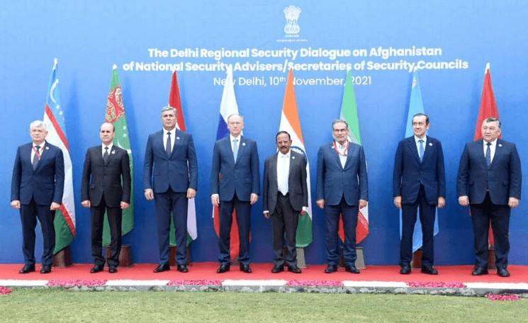 Photo des participants à la conférence de Delhi sur l'Afghanistan