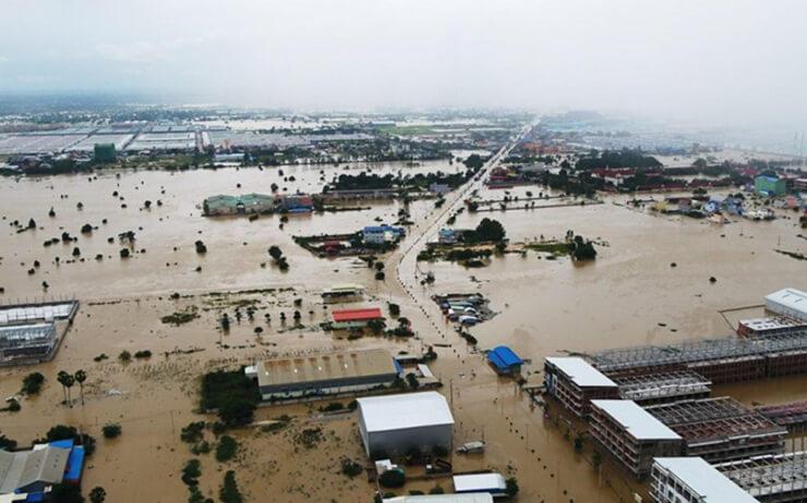 Inondations de Octobre 2020 au Cambodge crédits AKP 