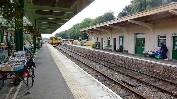 La gare d'Okehampton