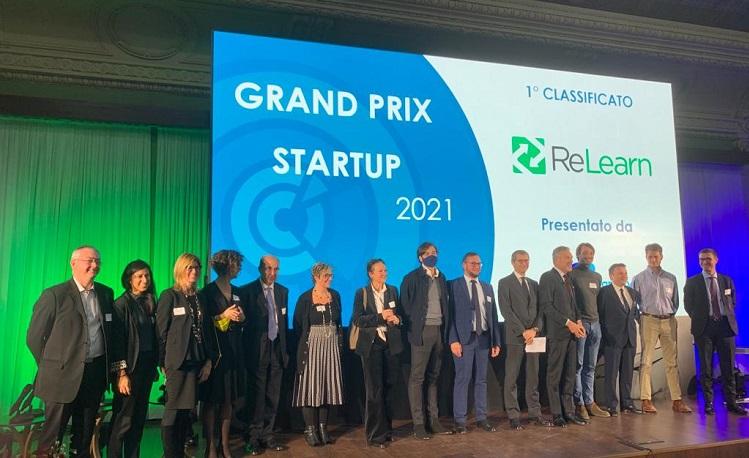 JURY lors d'une cérémonie du grand prix start up en italie