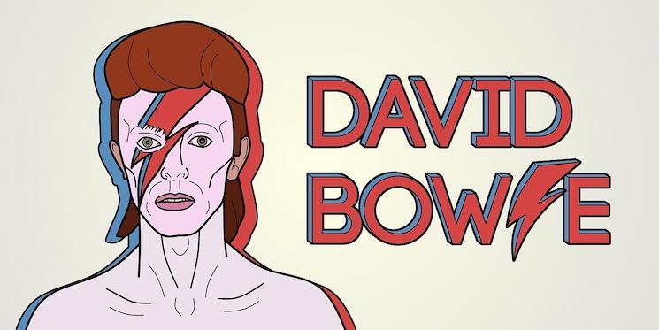 Dessin de David Bowie