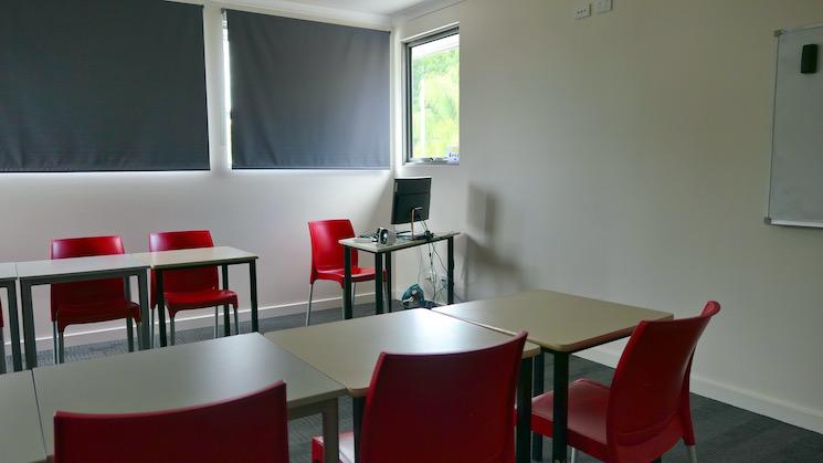 Salle de classe de l'Alliance française de Perth