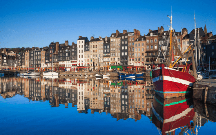 Le port de Honfleur en Normandie