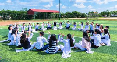 Jour de rentrée à Hanoï au Vietnam pour collège et lycée