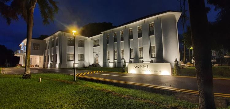 EHL Campus (Singapore) at night1