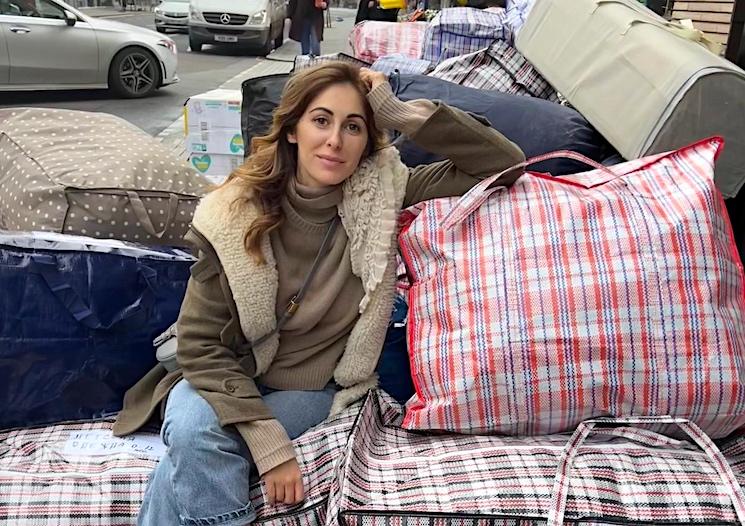 Mariana Eidelking organise une collecte pour l'Ukraine à South Kensington