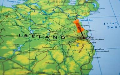 carte d'Irlande