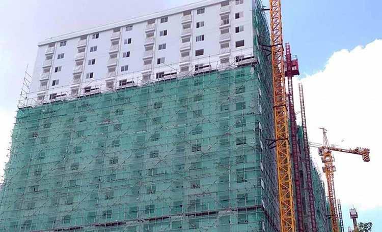 AKP immeuble en construction au cambodge 