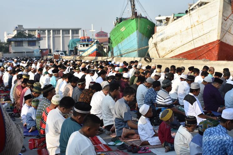 Idul Fitri Sunda Kelapa priere