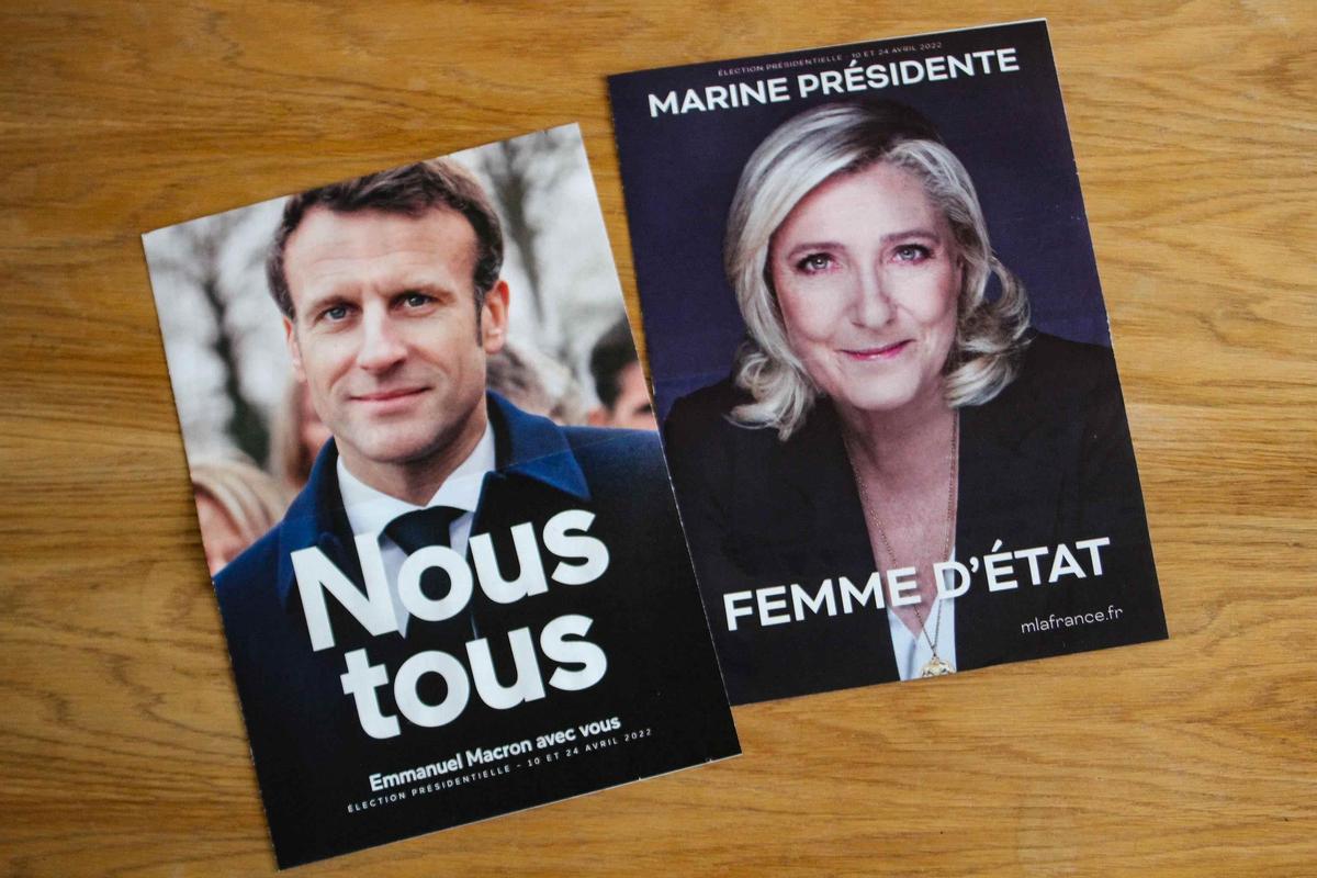 Programmes d'Emmanuel Macron et de Marine Le Pen