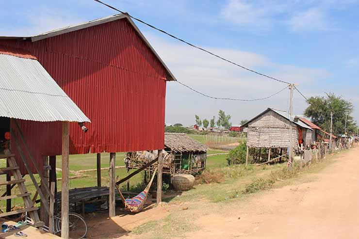 campagne cambodgienne dans la région de Siem Reap