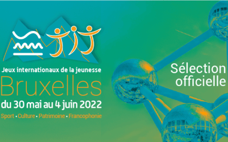 L'affiche des Jeux internationaux de la jeunesse 2022