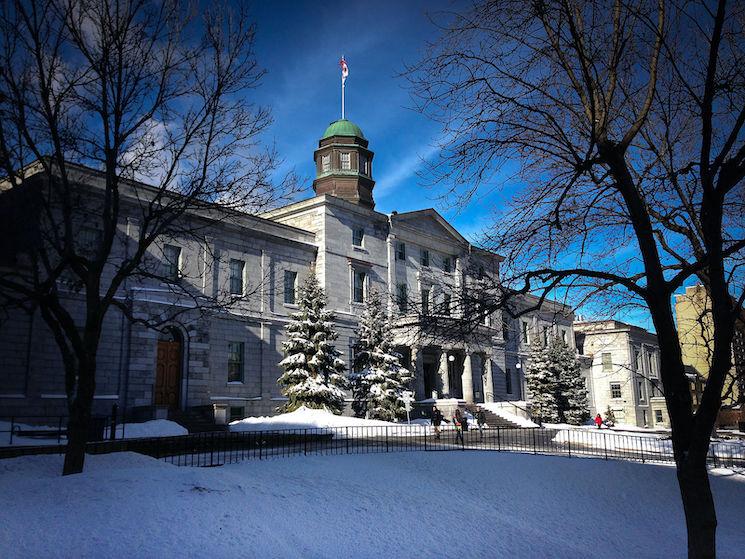 L'université de McGill de Montréal, deuxième meilleure université du Canada au classement QS