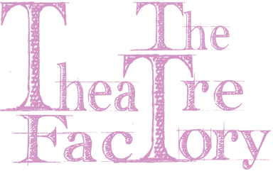 Logo The Theatre Factory en rose