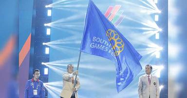 passage de drapeau des sea games