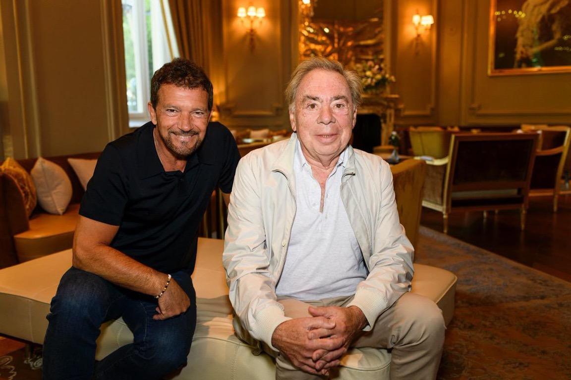 Antonio Banderas et  Andrew Lloyd Webber