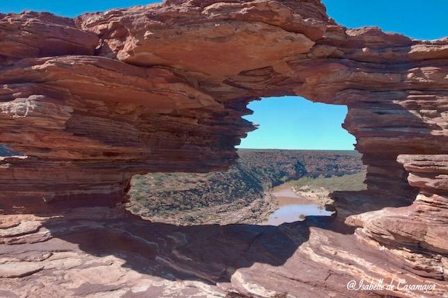 magnifique photo des Kalbarri gorges en Australie