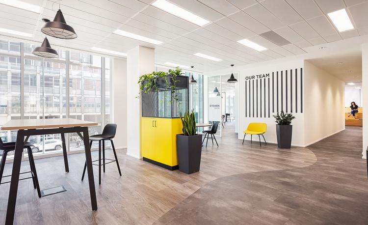 bureaux de Glovo à Milan réalisés par Tétris