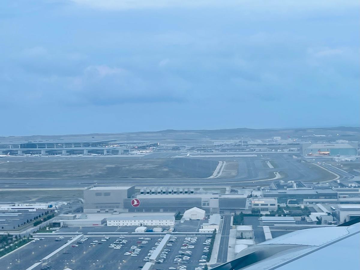 Vue d'ensemble de l'aéroport d'Istanbul  en Turquie