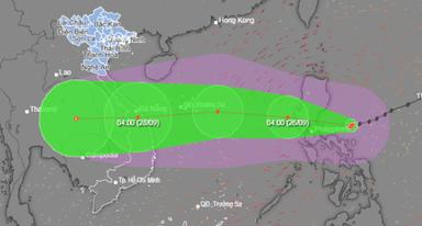 Super-typhon Noru : le Centre du Vietnam en état d’alerte maximale