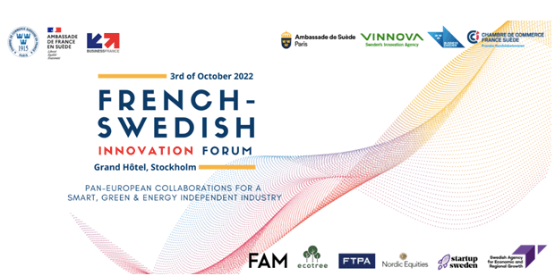 Affiche du French Swedish Innovation Forum