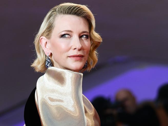 Portrait de cate blanchett lors d'un festival de cinéma