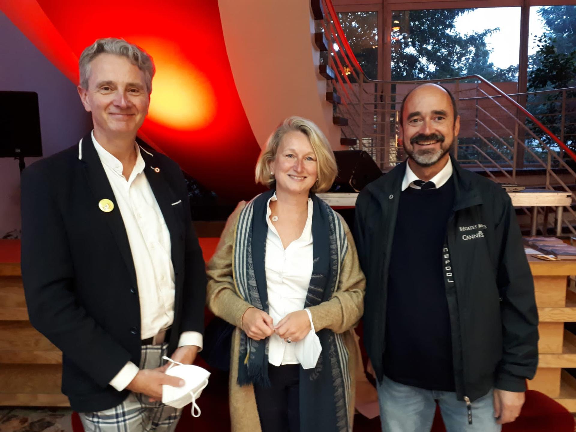 Stephan Maigné, Camille Raffin-Weinlein et Philippe Loiseau © S. Maigné, C. Raffin et P. Loiseau