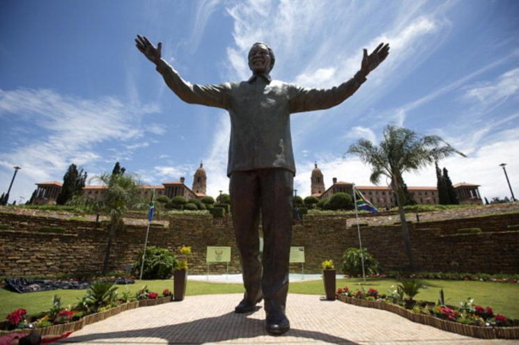 Nelson Madela Statue à Pretoria Afrique du Sud