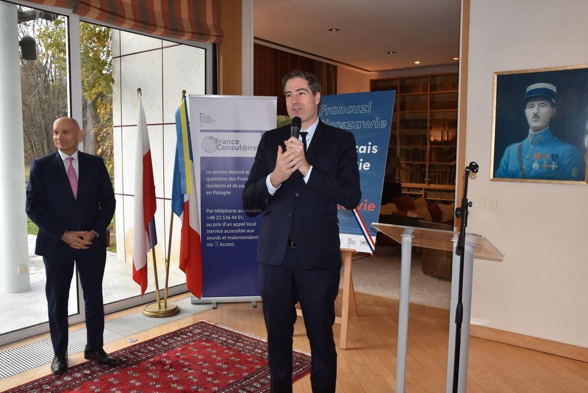 Olivier Becht Frédéric Billet Ambassade de France en Pologne