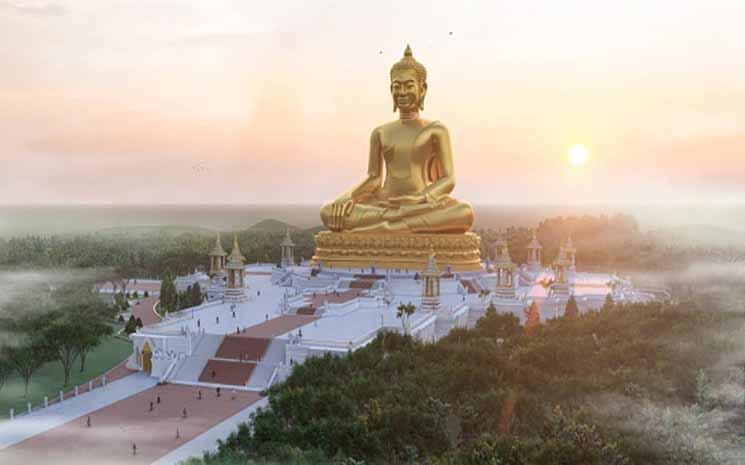 bouddha de 108 m de haut Bokor Neth Pheaktra