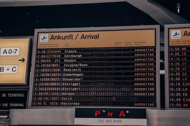 Grève à l'aéroport de Berlin- Brandebourg © Marina Juli - Unsplash