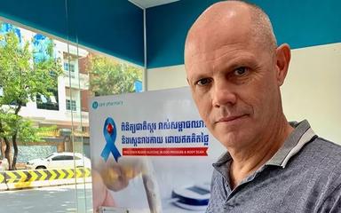 Pascal Catry pharmacien patron de UCARE phnom penh