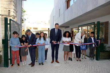 Inauguration d´une nouvelle école primaire au Lycée français Charles Lepierre de Lisbonne