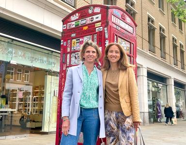 De gauche à droite : Aude Zibell et Chrystèle Jacqmarcq (crédit : Delphine Gourgues)