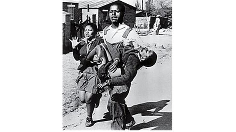 Hector Pieterson victime des emeutes de soweto 1976