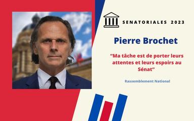 Interview de Pierre Brocher pour les Sénatoriales