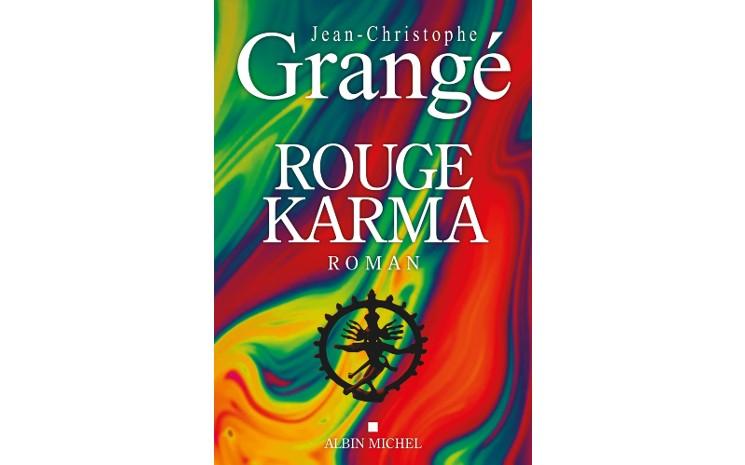 La couverture du livre Rouge karma de Jean Christophe Grangé