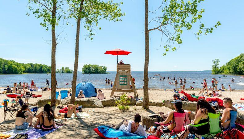 plage à montréal